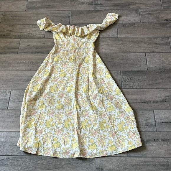 Zimmerman floral off shoulder dress